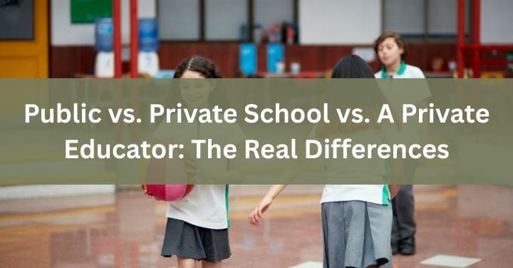 what is the difference between public and private education