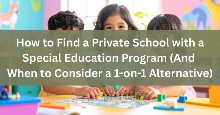 private schools with special education programs near me